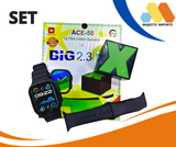 SMARTWATCH ACE-50 ULTRA 3 BIG + MINI PARLANTE