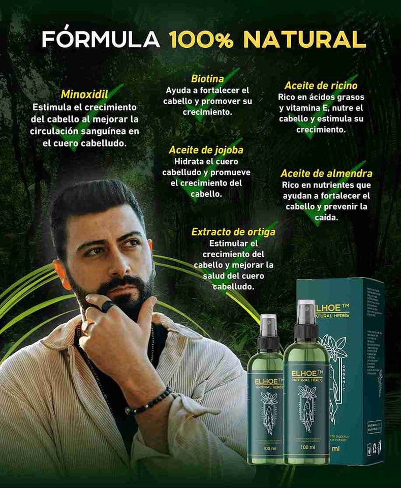 ELHOE - HAIR suero para el crecimiento del cabello